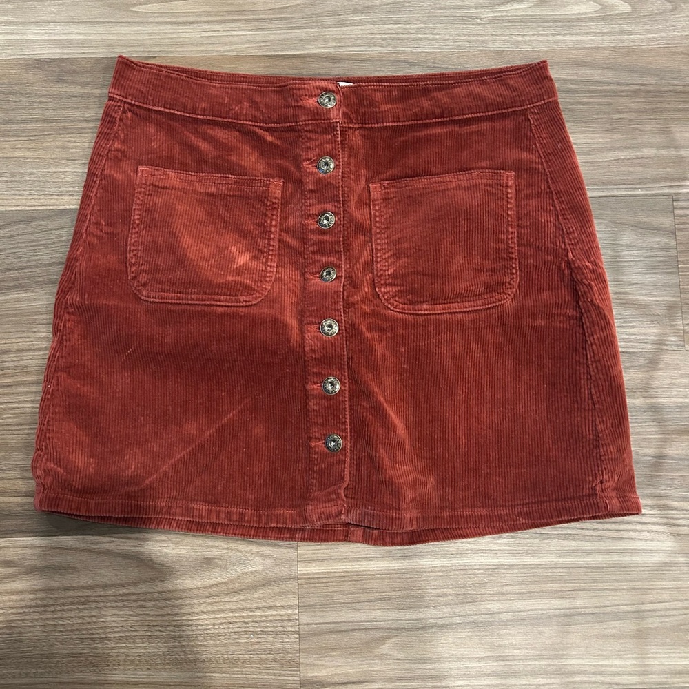 Corduroy skirt